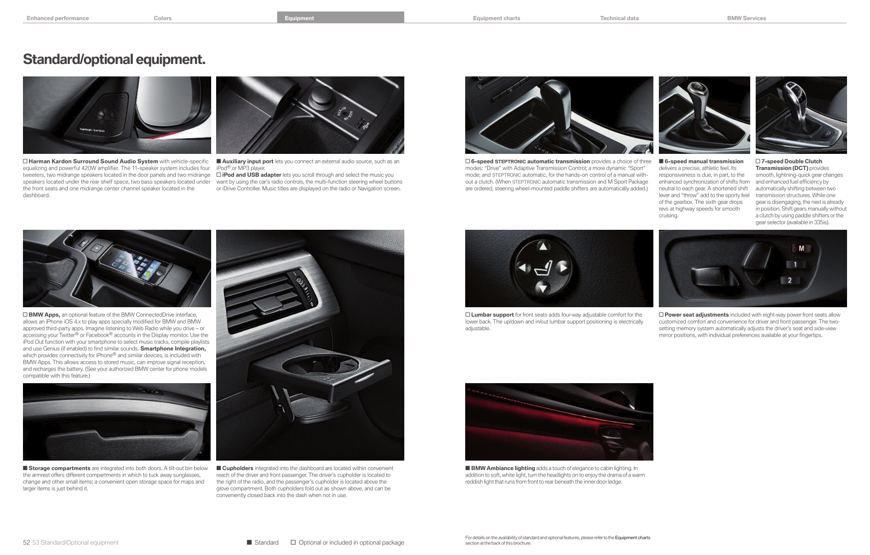 2011 BMW 3-Series Coupe Brochure Page 32